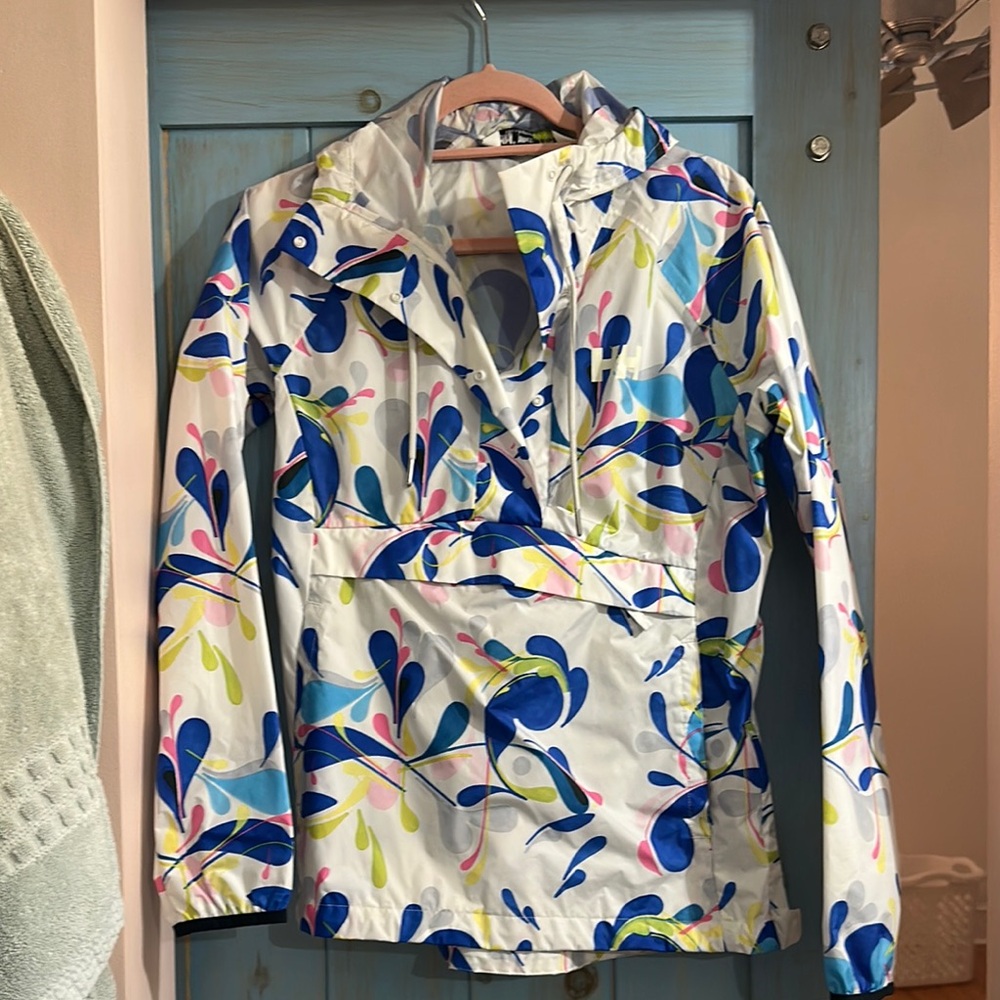 Colorful Abstract Windbreaker Jacket